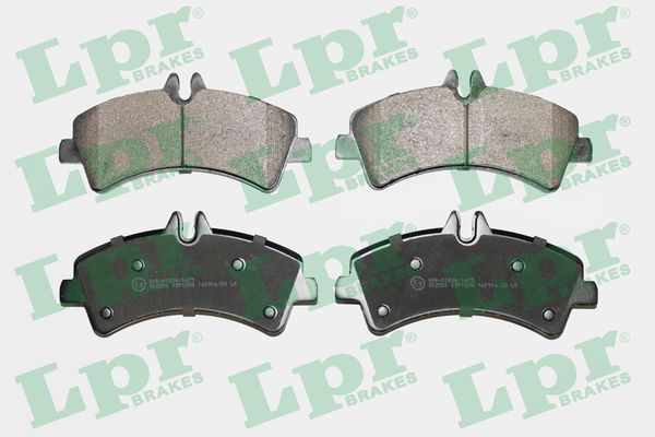 LPR Bremseklodser 05p1294 for MERCEDES-BENZ VW