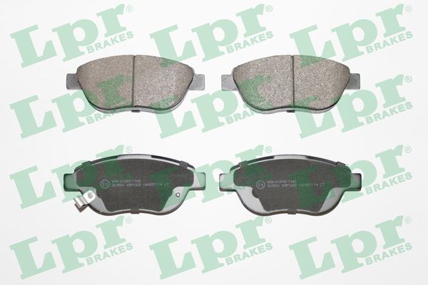 LPR Bremseklodser 05p1328 for VAUXHALL OPEL FIAT RENAULT