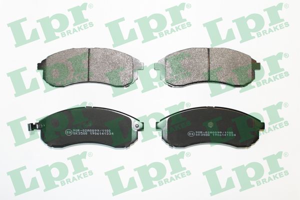 LPR Bremseklodser 05p1334 for MITSUBISHI