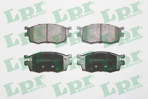 LPR Bremseklodser 05p1345 for LANCIA KIA HYUNDAI