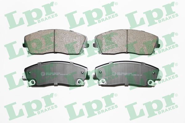 LPR Bremseklodser 05p1399 for CHRYSLER LANCIA