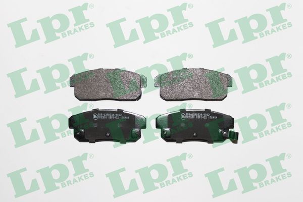 LPR Bremseklodser 05p1432 for MAZDA NISSAN NISSAN (DFAC)