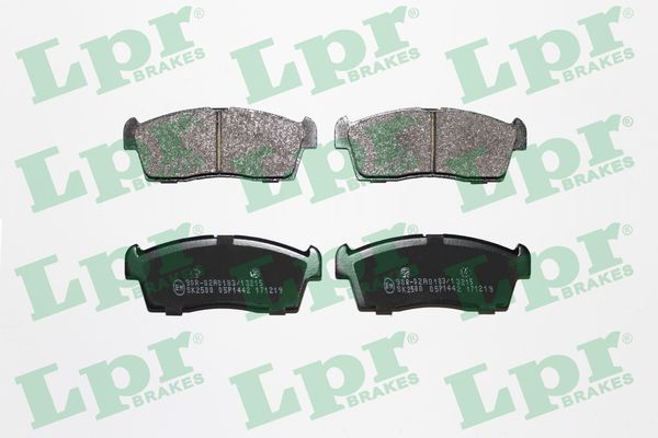 LPR Bremseklodser 05p1442 for PEUGEOT MITSUBISHI SUZUKI