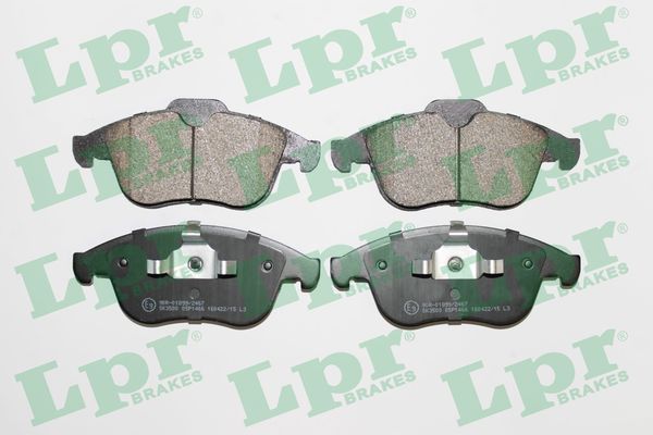 LPR Bremseklodser 05p1466 for RENAULT