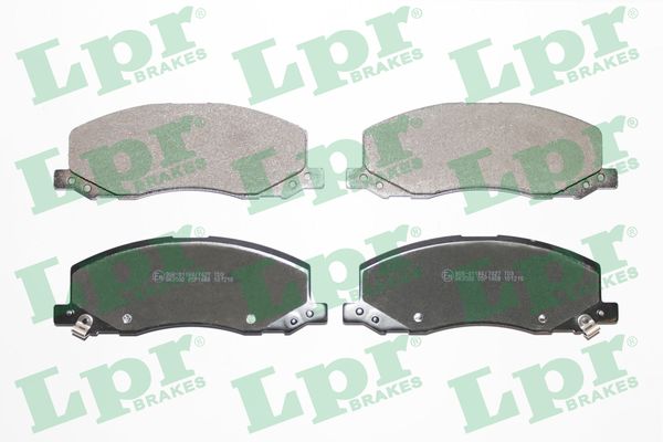 LPR Bremseklodser 05p1468 for OPEL