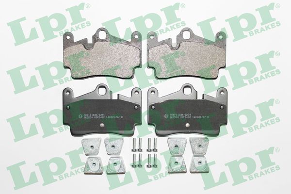 LPR Bremseklodser 05p1482 for AUDI PORSCHE