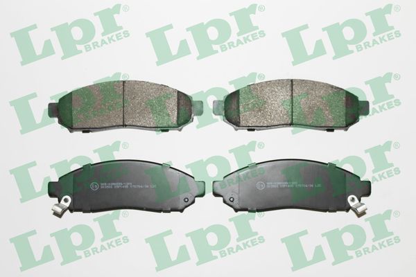 LPR Bremseklodser 05p1495 for GENERAL MOTORS NISSAN SUZUKI