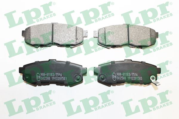 LPR Bremseklodser 05p1503 for MAZDA MITSUBISHI