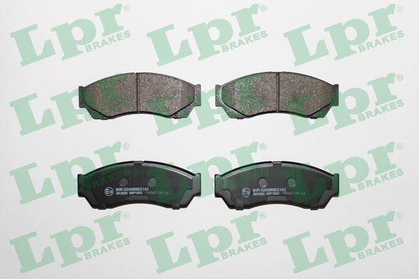 LPR Bremseklodser 05p1553 for TATA