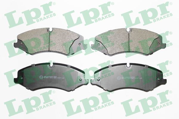 LPR Bremseklodser 05p1600 for LAND ROVER