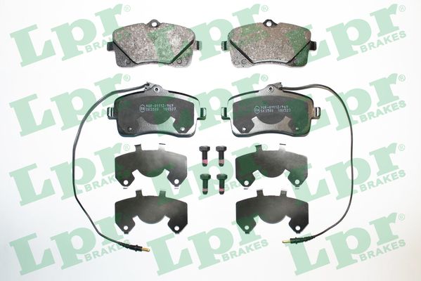 LPR Bremseklodser 05p1601 for PEUGEOT