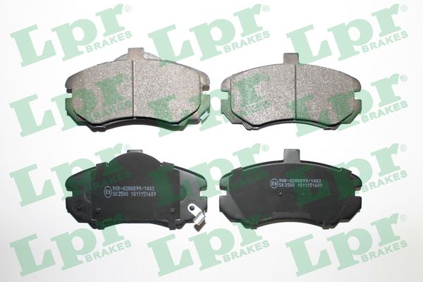 LPR Bremseklodser 05p1609 for HYUNDAI