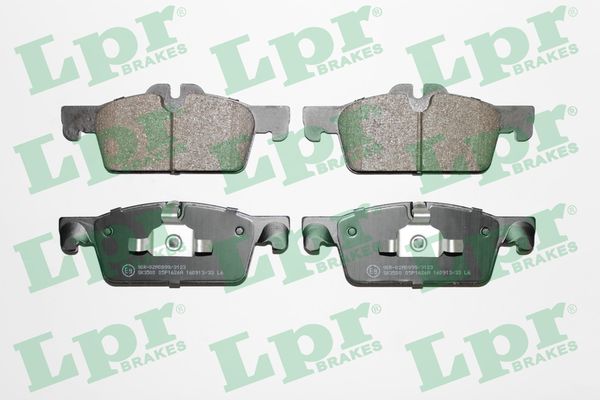 LPR Bremseklodser 05p1626 for PEUGEOT