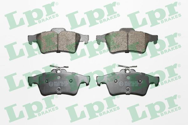 LPR Bremseklodser 05p1637 for PEUGEOT