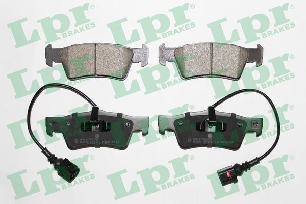 LPR Bremseklodser 05p1667 for VW