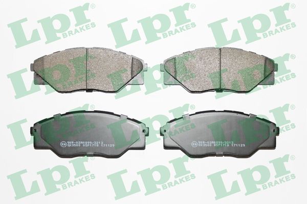 LPR Bremseklodser 05p1718 for TOYOTA