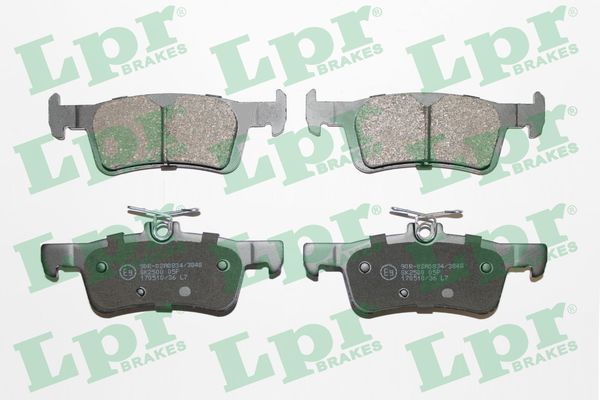 LPR Bremseklodser 05p2033 for FORD