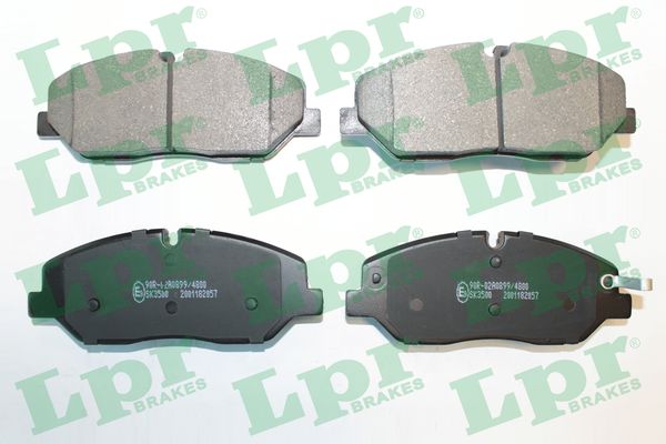 LPR Bremseklodser 05p2057 for HYUNDAI