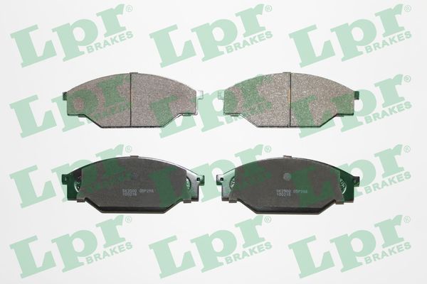 LPR Bremseklodser 05p266 for TOYOTA VW NISSAN