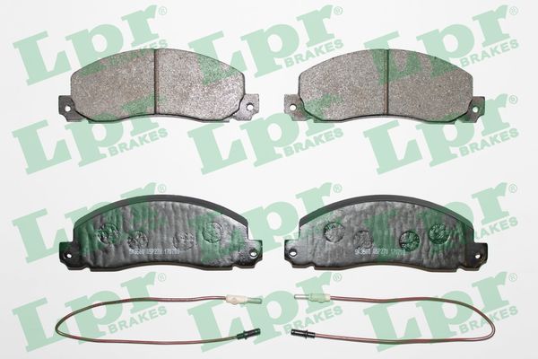 LPR Bremseklodser 05p278 for OPEL RENAULT