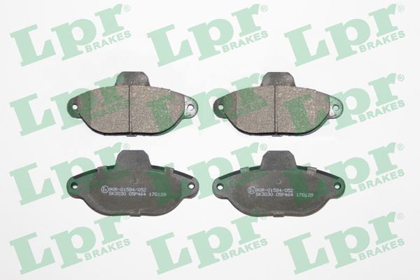 LPR Bremseklodser 05p464 for FIAT LANCIA