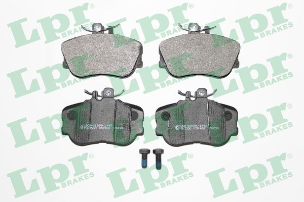 LPR Bremseklodser 05p492 for MERCEDES-BENZ