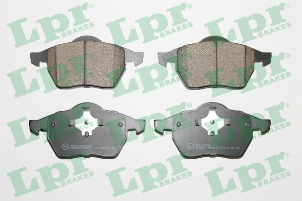 LPR Bremseklodser 05p612 for VW FORD