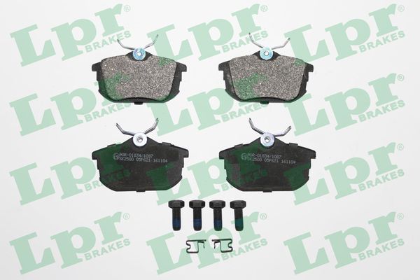 LPR Bremseklodser 05p621 for VOLVO MITSUBISHI NISSAN PROTON SMART