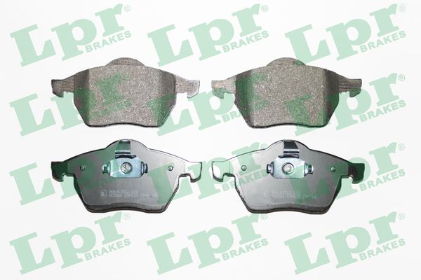 LPR Bremseklodser 05p635 for OPEL VAUXHALL SAAB