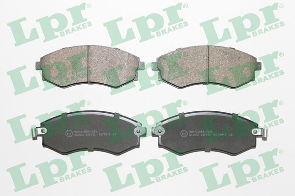LPR Bremseklodser 05p640 for SSANGYONG