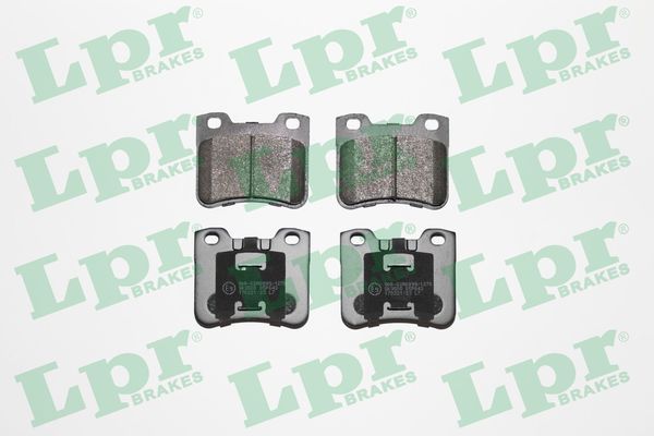 LPR Bremseklodser 05p643 for CITROËN PEUGEOT