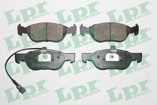 LPR Bremseklodser 05p646 for ALFA ROMEO FIAT LANCIA