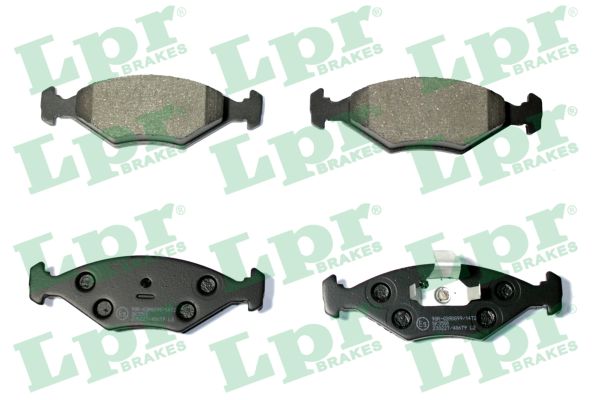 LPR Bremseklodser 05p679 for FIAT