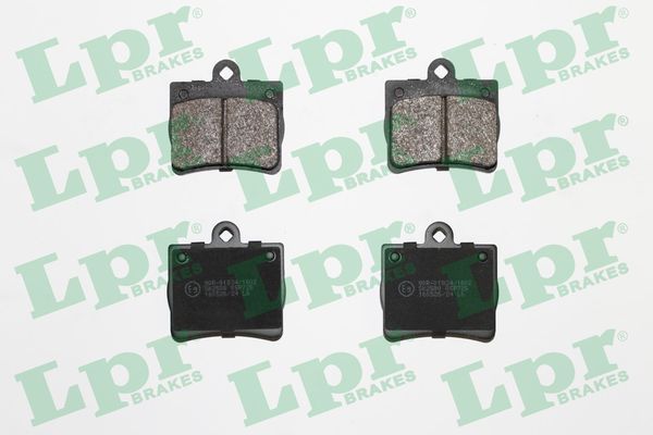 LPR Bremseklodser 05p725 for MERCEDES-BENZ