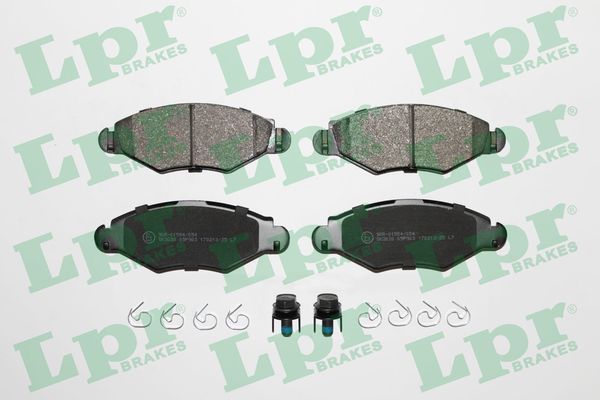 LPR Bremseklodser 05p903 for PEUGEOT CITROËN