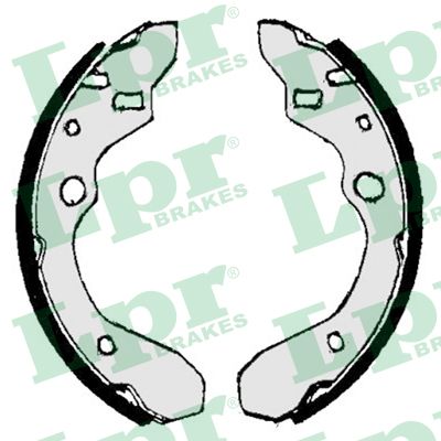 LPR Bremsebakkesæt 07010 for MAZDA FORD USA FORD