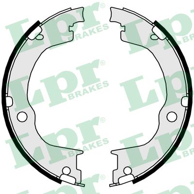 LPR Bremsebakkesæt, parkeringsbremse 09750 for OPEL CHEVROLET SUZUKI