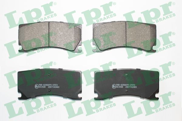 LPR Bremseklodser 05p2003 for PEUGEOT JAGUAR