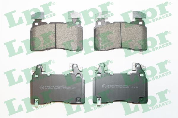 LPR Bremseklodser 05p2113 for GENERAL MOTORS OPEL VAUXHALL XPENG
