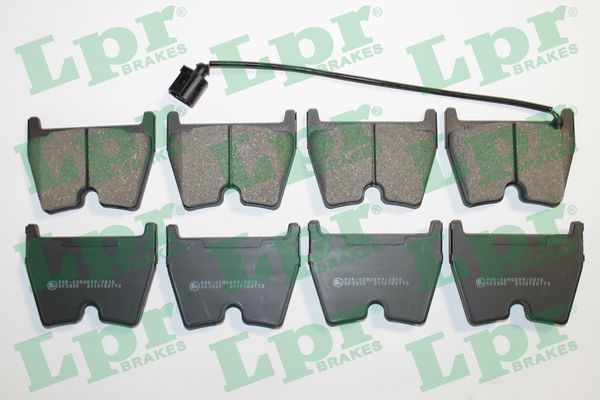 LPR Bremseklodser 05p2172 for AUDI JEEP