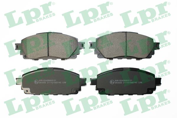 LPR Bremseklodser 05p2143 for TOYOTA
