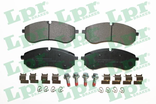 LPR Bremseklodser 05p2196 for MAN VW