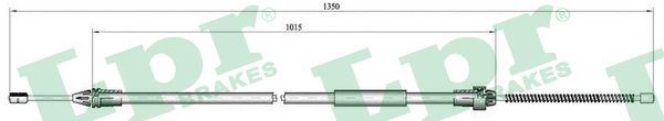 LPR Håndbremsekabel c0685b for RENAULT
