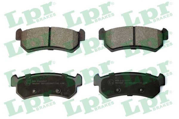 LPR Bremseklodser 05p1199 for CHEVROLET SUZUKI