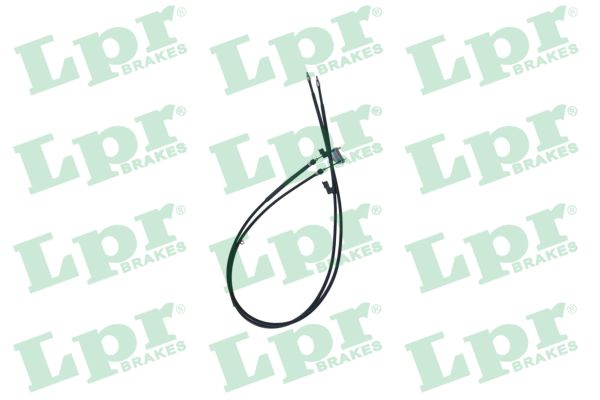 LPR Håndbremsekabel c0918b for VOLVO