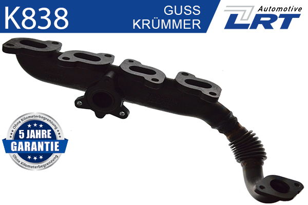 LRT Manifold, udstødningssystem K838 for OPEL