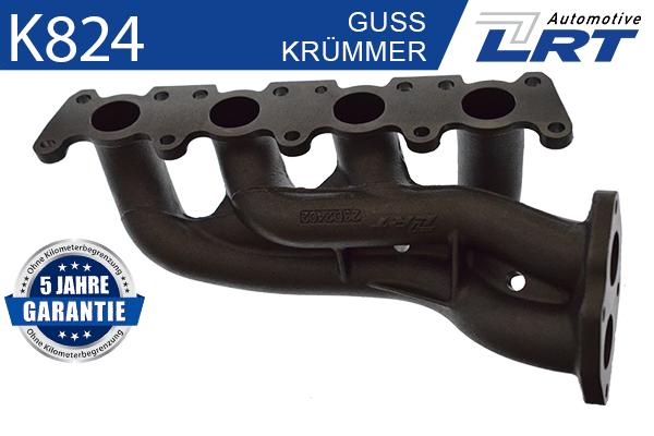 LRT Manifold, udstødningssystem K824 for VW