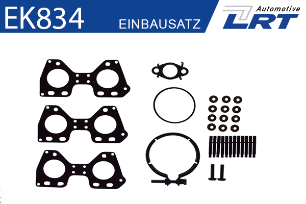 LRT Montagesæt, udstødningsmanifold ek834 for BMW