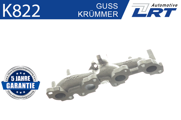 LRT Manifold, udstødningssystem K822 for AUDI