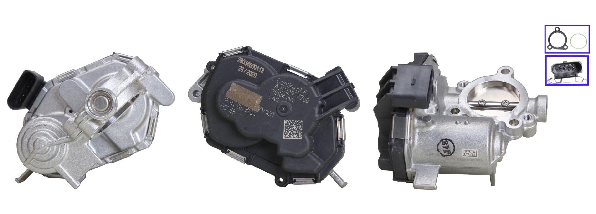 DRI EGR-ventil 717730418 efter partikelfilter for FORD CUPRA